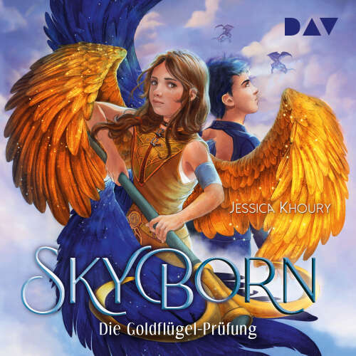 Cover von Jessica Khoury - Skyborn - Band 1 - Die Goldflügel-Prüfung