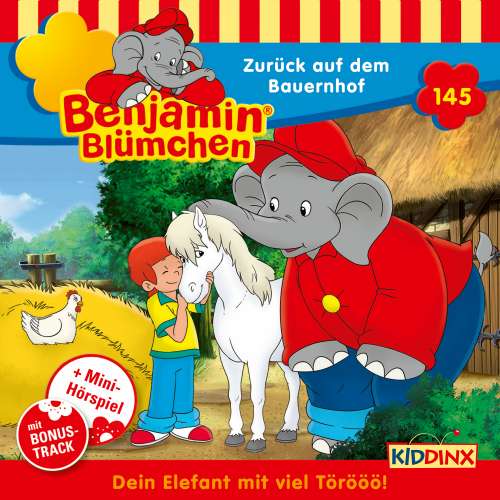 Cover von Benjamin Blümchen - Folge 145 - Zurück auf dem Bauernhof