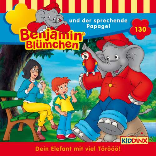 Cover von Benjamin Blümchen - Folge 130 - Benjamin und der sprechende Papagei
