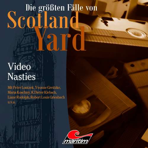 Cover von Die größten Fälle von Scotland Yard - Folge 61 - Video Nasties