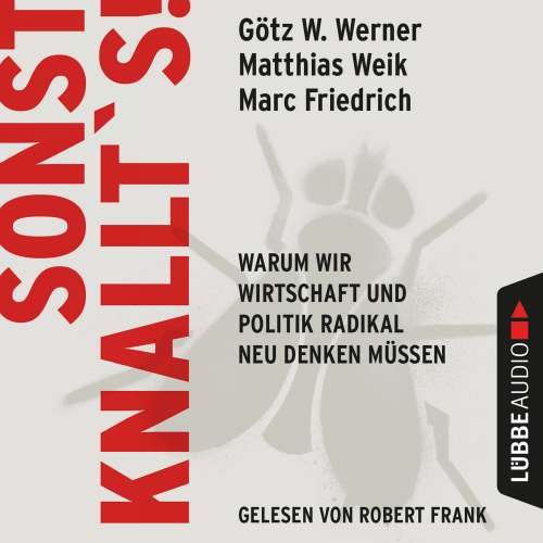 Cover von Matthias Weik - Sonst knallt's! - Warum wir Wirtschaft und Politik radikal neu denken müssen