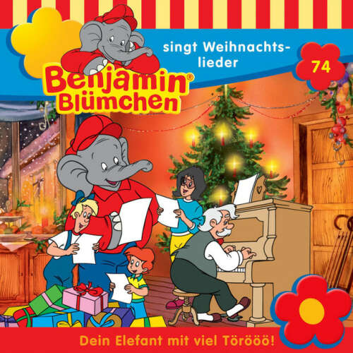 Cover von Benjamin Blümchen - Folge 74 - Benjamin Blümchen singt Weihnachtslieder