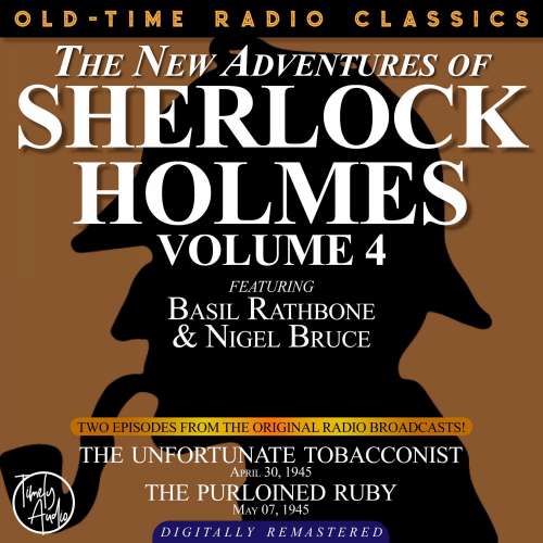 Cover von Dennis Green - The New Adventures of Sherlock Holmes, Volume 4 - Episode 1 - The Unfortunate Tobacconist Episode 2 - The Purloined Ruby
