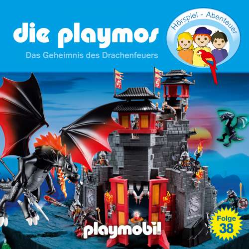 Cover von Die Playmos - Das Original Playmobil Hörspiel - Folge 38 - Das Geheimnis des Drachenfeuers