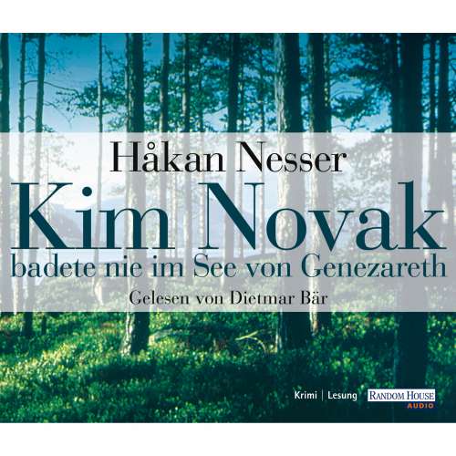 Cover von Dietmar Bär - Kim Novak badete nie im See von Genezareth