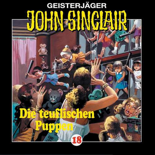 Cover von Jason Dark - John Sinclair - Folge 18 - Die teuflischen Puppen (3/3)