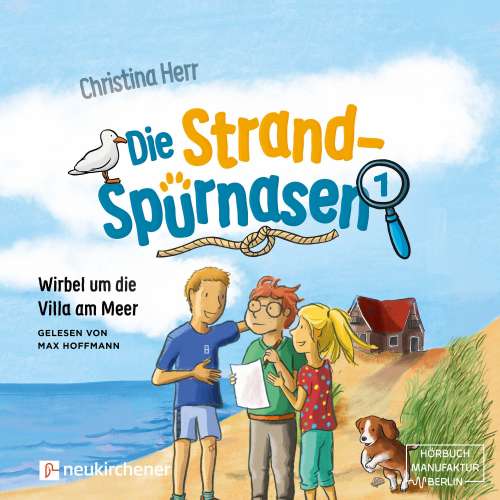 Cover von Christina Herr - Die Strandspürnasen - Band 1 - Wirbel um die Villa am Meer