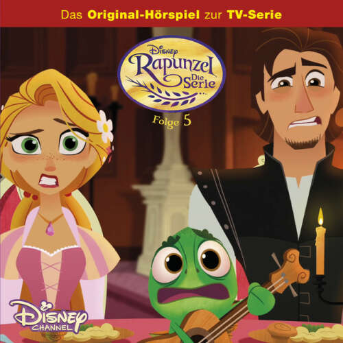 Cover von Rapunzel Hörspiel - Folge 5: Blind vor Liebe / Die wütende Prinzessin (Disney TV-Serie)