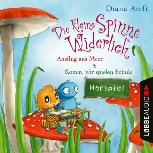 Cover von Diana Amft - Die kleine Spinne Widerlich - 2 Geschichten - Ausflug ans Meer & Komm, wir spielen Schule