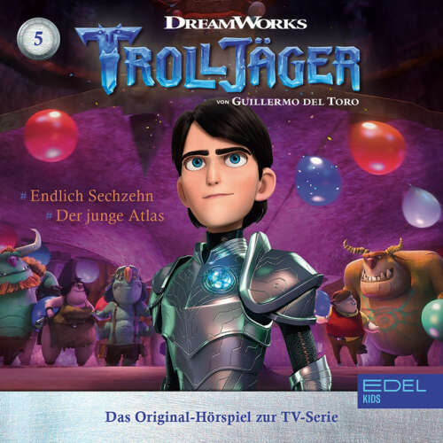 Cover von Trolljäger - Folge 5: Endlich Sechzehn / Der junge Atlas (Das Original-Hörspiel zur TV-Serie)