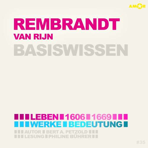 Cover von Bert Alexander Petzold - Basiswissen - Rembrandt van Rijn (1606-1669) - Leben, Werke, Bedeutung