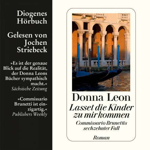 Cover von Donna Leon - Commissario Brunetti 16 - Lasset die Kinder zu mir kommen