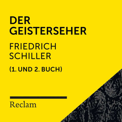 Cover von Reclam Hörbücher - Schiller: Der Geisterseher (1. und 2. Buch) [Reclam Hörbuch]