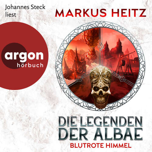 Cover - Markus Heitz - Die Legenden der Albae - Blutrote Himmel