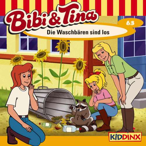 Cover von Bibi & Tina -  Folge 63 - Die Waschbären sind los