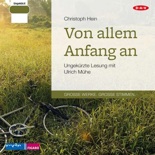 Cover von Christoph Hein - Von allem Anfang an