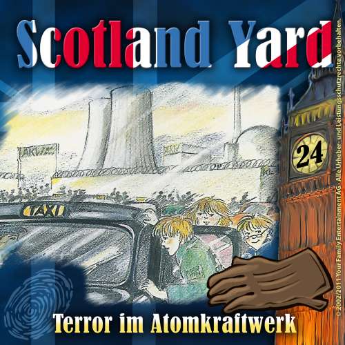 Cover von Scotland Yard - Folge 24 - Terror im Atomkraftwerk