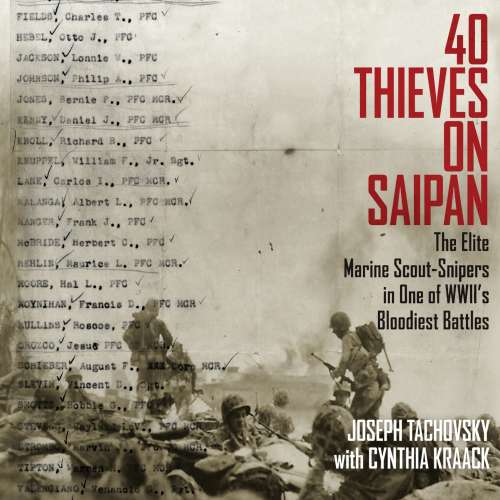 Cover von Joseph Tachovsky - 40 Thieves on Saipan - The Elite Marine Scout-Snipers in One of WWII's Bloodiest Battles
