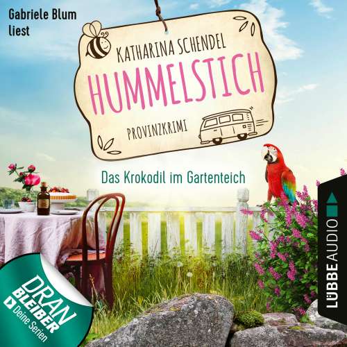 Cover von Katharina Schendel - Hummelstich - Folge 4 - Das Krokodil im Gartenteich - Provinzkrimi
