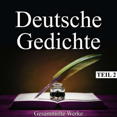 Cover von Annette von Droste-Hülshoff - Deutsche Gedichte - Gesammelte Werke, Teil 2