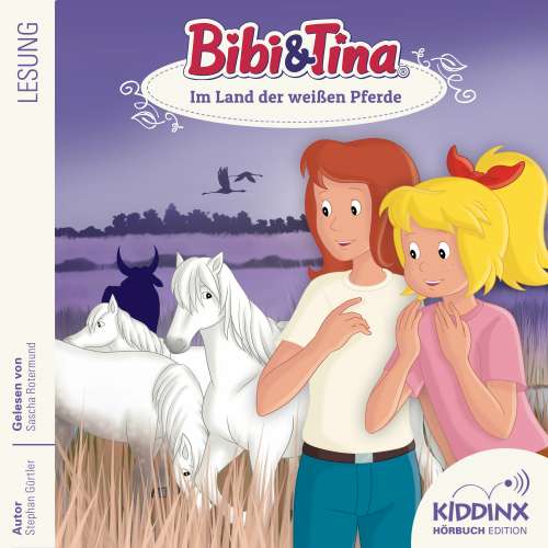 Cover von Stephan Gürtler - Bibi & Tina - Hörbuch - Folge 11 - Im Land der weißen Pferde