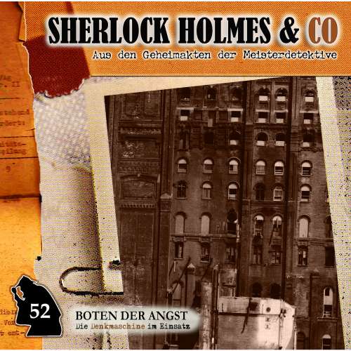 Cover von Sherlock Holmes & Co - Folge 52 - Boten der Angst