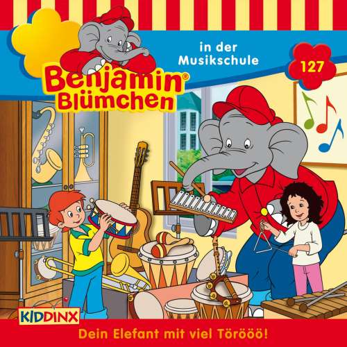 Cover von Benjamin Blümchen - Folge 127 - Benjamin in der Musikschule