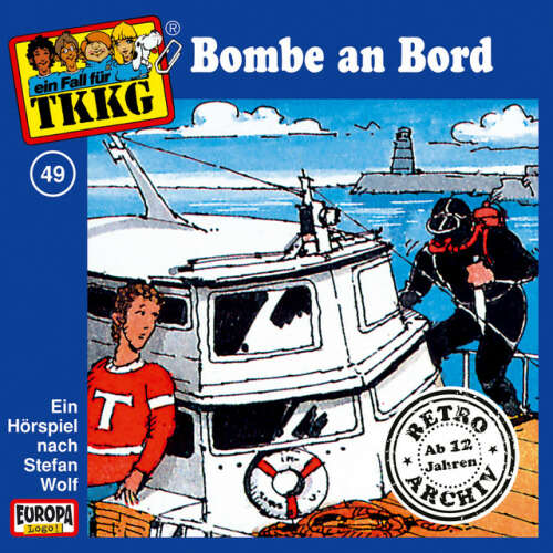 Cover von TKKG Retro-Archiv - 049/Bombe an Bord