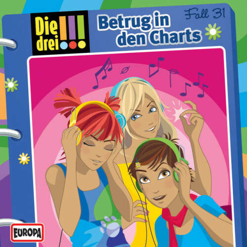 Cover von Die drei !!! - 031/Betrug in den Charts