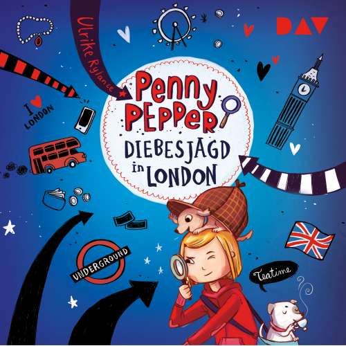 Cover von Ulrike Rylance - Penny Pepper - Teil 7 - Diebesjagd in London