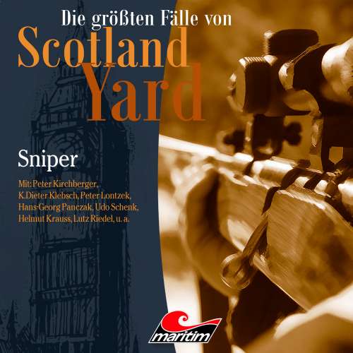Cover von Die größten Fälle von Scotland Yard - Folge 37 - Sniper