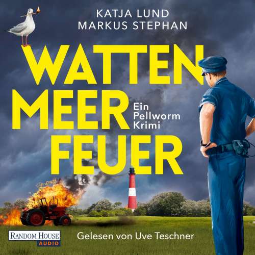 Cover von Katja Lund - Der Inselpolizist - Band 2 - Wattenmeerfeuer - Ein Pellworm-Krimi
