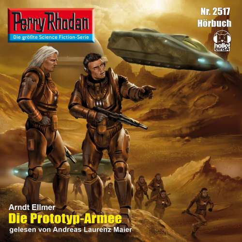 Cover von Arndt Ellmer - Perry Rhodan - Erstauflage 2517 - Die Prototyp-Armee