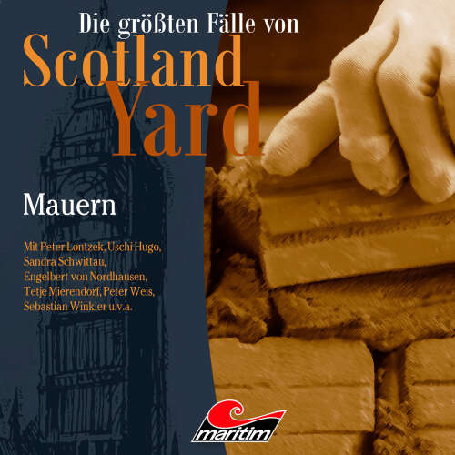 Cover von Die größten Fälle von Scotland Yard - Folge 62 - Mauern