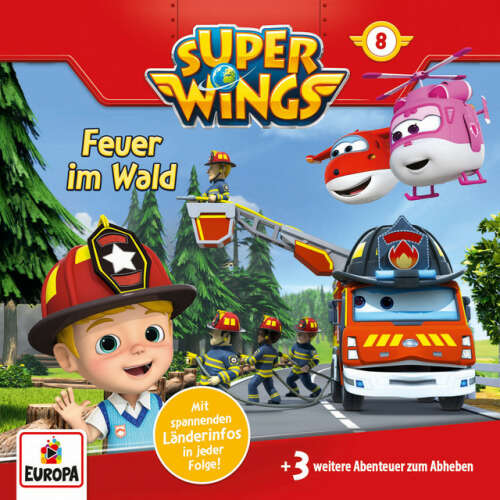 Cover von Super Wings - 008/Feuer im Wald