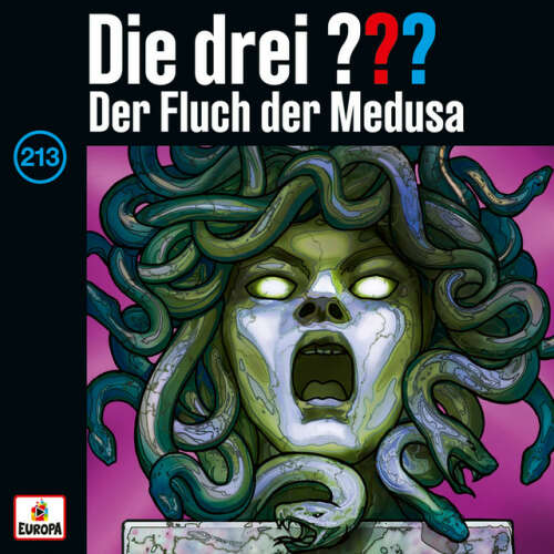 Cover von Die drei ??? - Folge 213: Der Fluch der Medusa