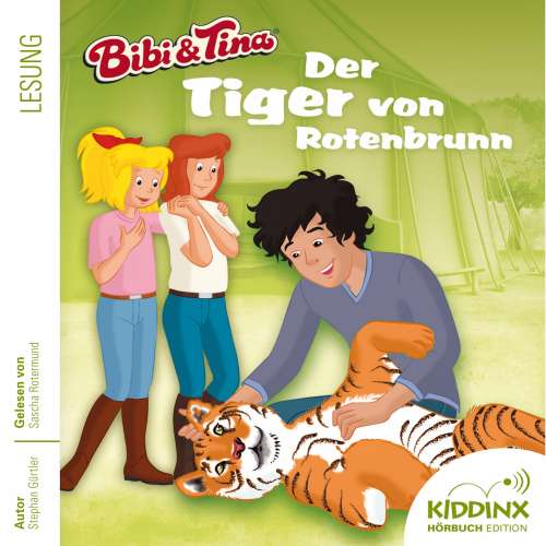 Cover von Stephan Gürtler - Bibi & Tina - Hörbuch - Folge 5 - Der Tiger von Rotenbrunn