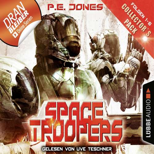 Cover von P. E. Jones - Space Troopers - Collector's Pack - Folgen 1-6