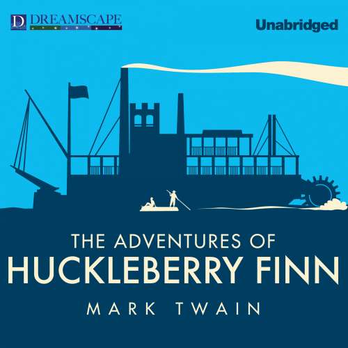 Cover von Mark Twain - The Adventures of Huckleberry Finn