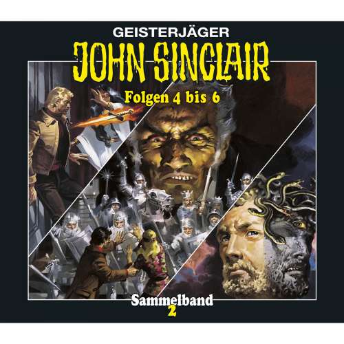 Cover von Jason Dark - John Sinclair - Sammelband 2 - Damona - Dienerin des Satans / Der Mörder mit dem Janus-Kopf / Schach mit dem Dämon