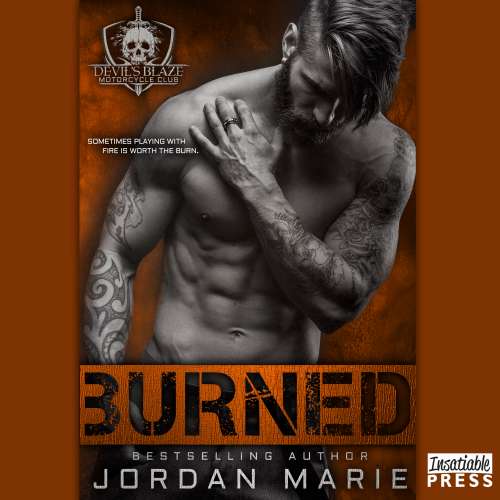 Cover von Jordan Marie - Devil's Blaze MC - Book 2 - Burned