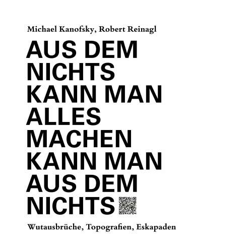Cover von Michael Kanofsky - Aus dem Nichts kann man alles machen kann man aus dem Nichts - Texte und Hörstücke