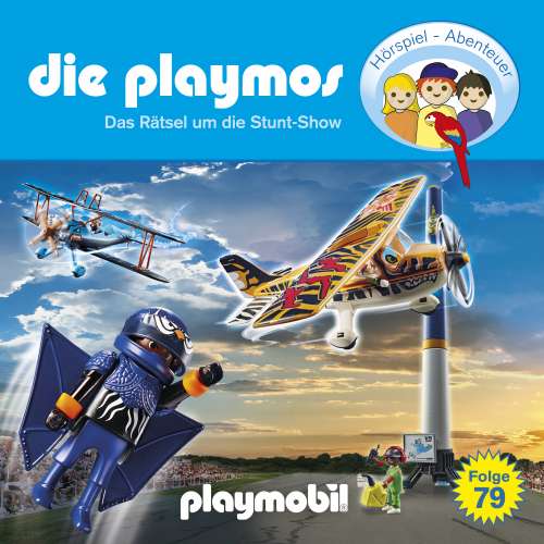 Cover von Die Playmos - Das Original Playmobil Hörspiel - Folge 79 - Das Rätsel um die Stunt-Show