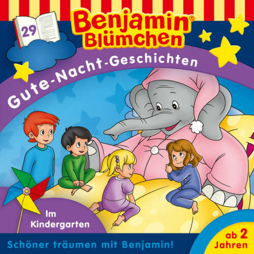 Cover von Benjamin Blümchen - Gute-Nacht-Geschichten - Folge 29: Im Kindergarten