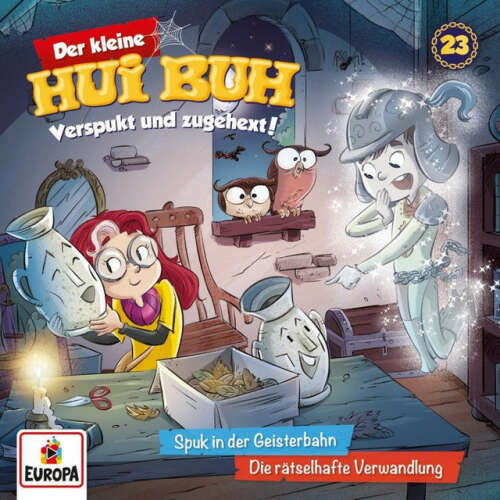 Cover von Der kleine Hui Buh - Folge 23: Spuk in der Geisterbahn/Die rätselhafte Verwandlung
