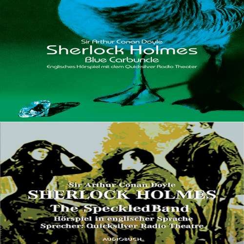 Cover von Arthur Conan Doyle - The Blue Carbuncle and the Speckled Band