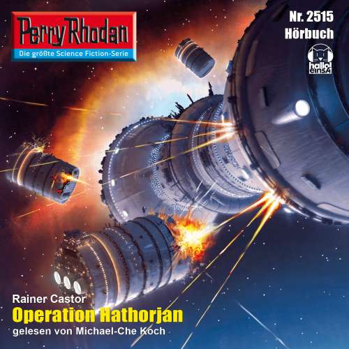 Cover von Rainer Castor - Perry Rhodan - Erstauflage 2515 - Operation Hathorjan