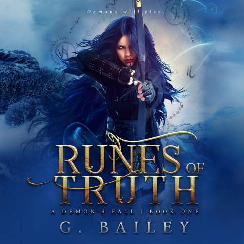 Cover von G. Bailey - A Demon's Fall - Book 1 - Runes of Truth - A Reverse Harem Urban Fantasy