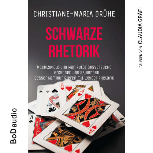 Cover von Christiane-Maria Drühe - Schwarze Rhetorik