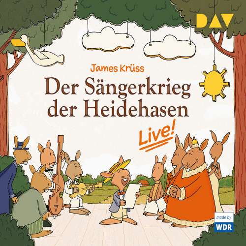 Cover von James Krüss - Der Sängerkrieg der Heidehasen - Live!